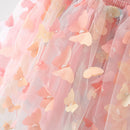 Vestido com asa de Borboleta
