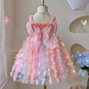 Vestido com asa de Borboleta