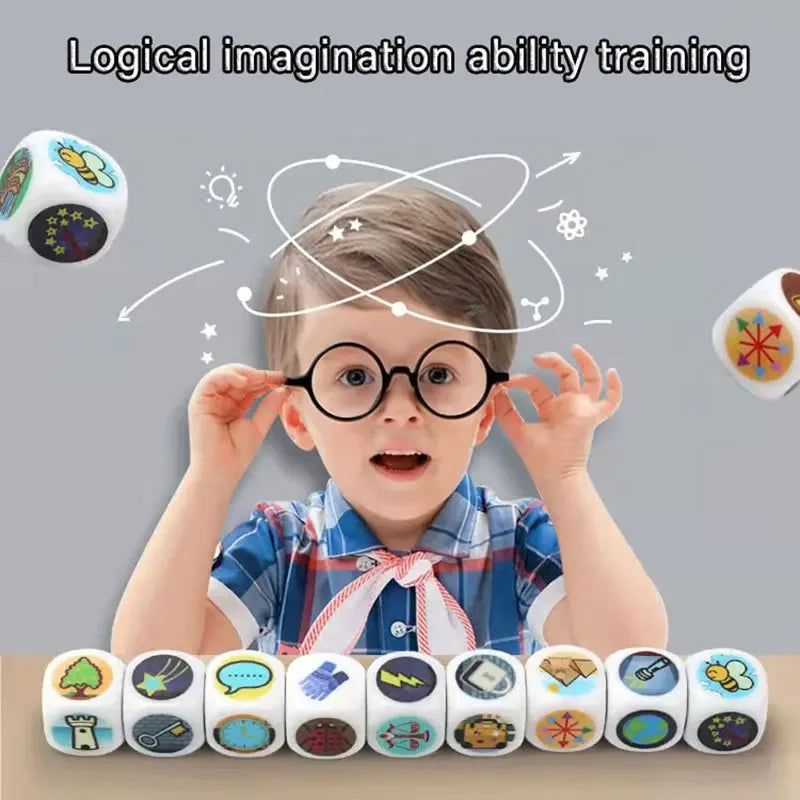 Jogo Montessori Faça Você Mesmo – Brinquedo Educativo de História Interativa e Pensamento Lógico para Crianças