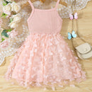 Vestido de Tule e Borboletas