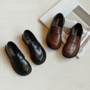 Sapato masculino infantil em couro macio