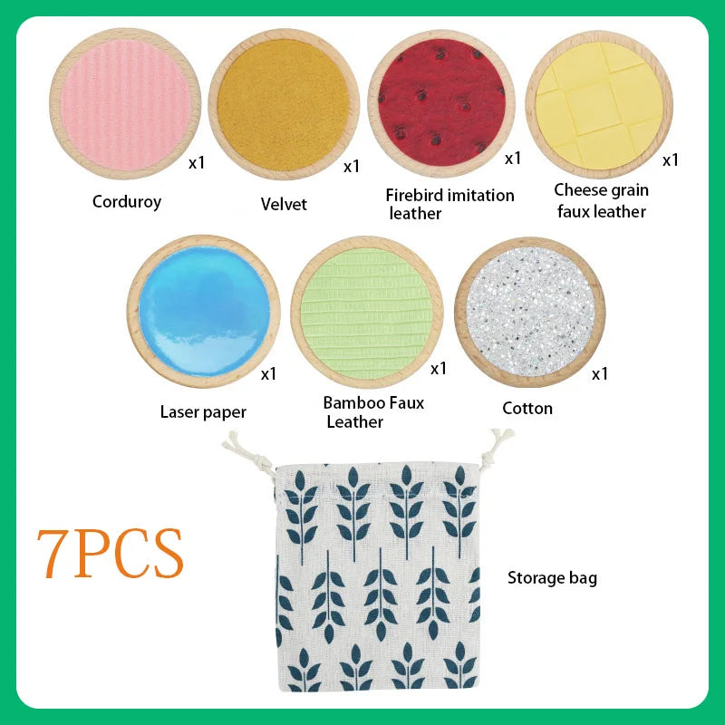 Brinquedo sensorial Montessori para Bebês