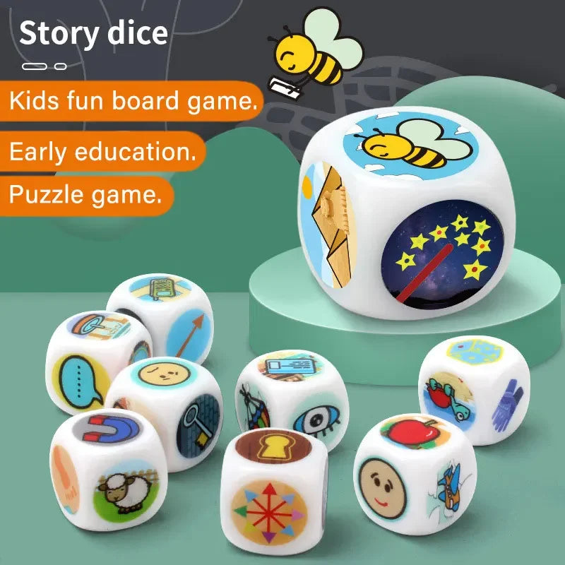 Jogo Montessori Faça Você Mesmo – Brinquedo Educativo de História Interativa e Pensamento Lógico para Crianças