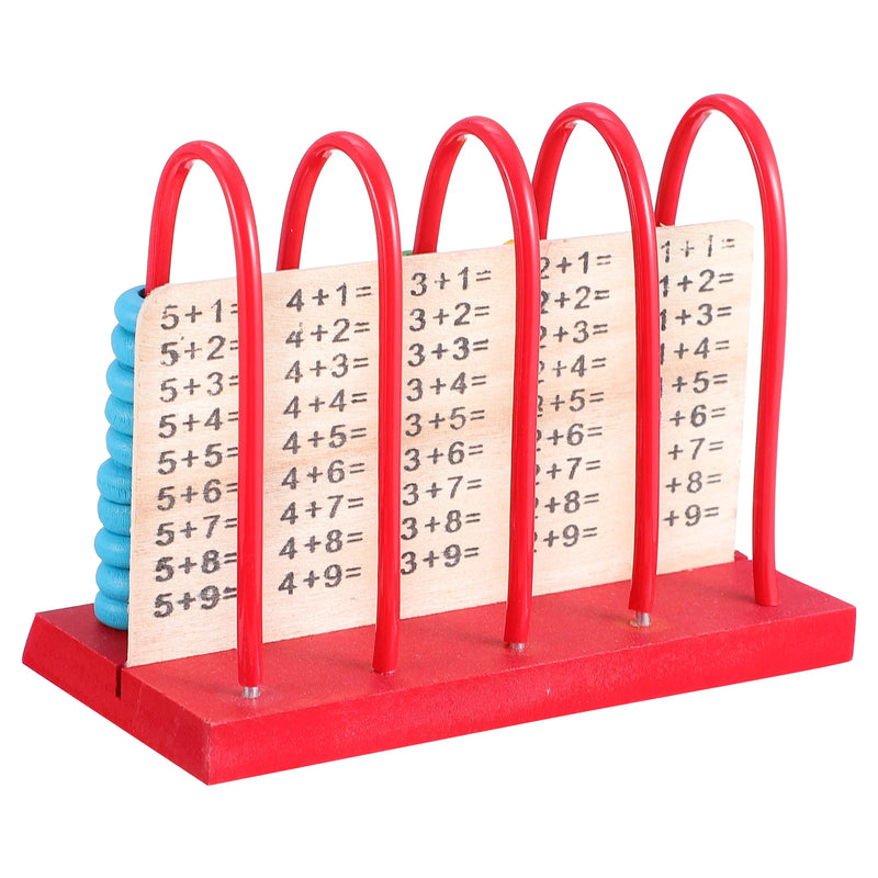 Ábaco de Madeira Educativo – Jogo de Contagem e Matemática Infantil