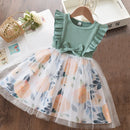 Vestido Infantil de Tule