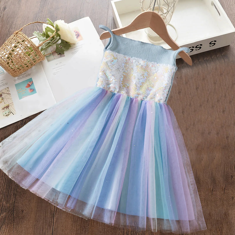 Vestido Infantil de Tule