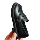 Sapato masculino infantil em couro macio